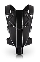 Babybjorn Miracle Baby Carrier (Black/Silver)