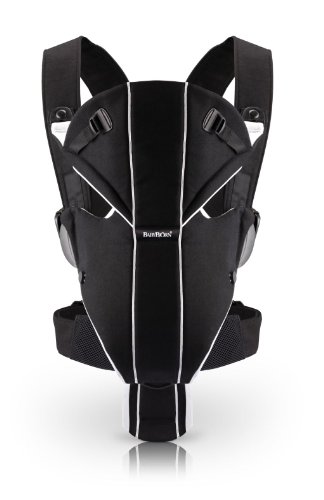 Babybjorn Miracle Baby Carrier (Black/Silver)