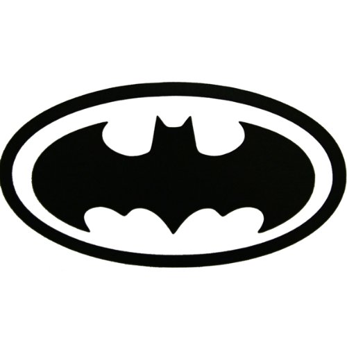 Batman Bat Sign Signal Black Vinyl Car Truck Decal Sticker Batman Bat Sign Signal Black Vinyl Car Truck Decal Sticker