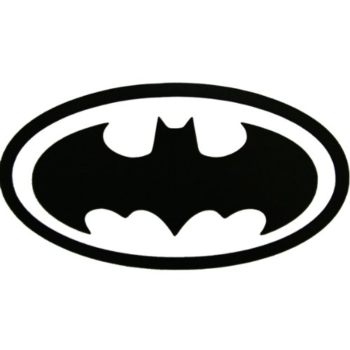 Batman Bat Sign Signal Black Vinyl Car Truck Decal Sticker