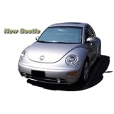 Sunshade for Volkswagen Beetle (hardtop & conv) 1998 1999 2000 2001 2002 2003... by HeatShield