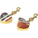 AUTHENTIC COACH LEGACY STRIPE DUO LIP GLOSS CHARM