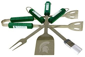NCAA Michigan State Spartans 4 Pc. BBQ Set