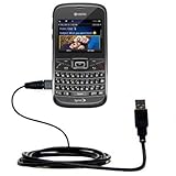 Classic Straight USB Cable for the Kyocera S3015 with Power Hot Sync and Charge capabilities - uses Gomadic TipExchange Technology