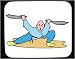Decorated Mouse Pad with man, 