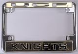 University of Central Florida Knights Chrome Motorcycle RV License Plate Frame