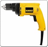 DEWALT DW222 3/8-Inch 0-1200 rpm VSR Drill w/Keyless Chuck 6.7 amp