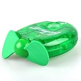from NEEWER Neewer Portable Water Spray Summer Cooling Bottle Fan Green Model 40009708@@
