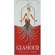 Art Deco Glamour Flittered 2010 Slim Line Elongated Calendar