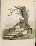 IMAGE OF INDIAN WEAVER - Art Print - Medium - 28x35cm