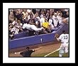 Derek Jeter New York Yankees MLB Framed 8x10 Photograph Dive into the Stands