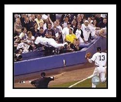 Derek Jeter New York Yankees MLB Framed 8x10 Photograph Dive into the Stands