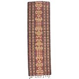 Cotton / Rattan Ikat Wall Hanging