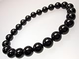 【天然石】防衛の石 ブラックオニキス 8mm玉 パワーストーンブレスレット