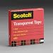 Scotch Transparent Tape, 0.37 x 72 Yards (600)