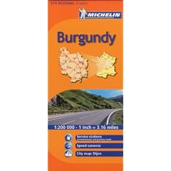 Bourgogne (Michelin Regional Maps)