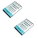 2 X BATTERY FOR CASIO NP-20 NP20 EXILIM DIGITAL CAMERA