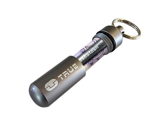 True Utility Cashstash Cash Capsule Silver