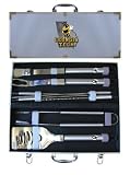 Georgia Tech Yellow Jackets 8 Piece Barbeque Tool Set w/ Case