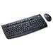 Logitech De Luxe 660 Cordless Desktop USB Keyboard and Optical Mouse 800dpi Black