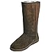 DAWGS Womens 13 Inch Microfiber Faux Shearling Vegan Winter Boots