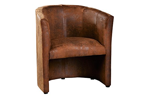 Stylischer Clubsessel ART DECO braun Antik Sessel Clubsessel - 3