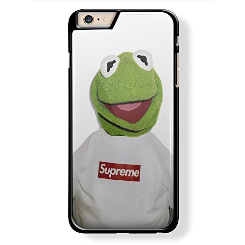 Supreme Kermit the frog for iPhone 6 Plus Black Case