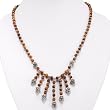 Handmade Tiger Eye & Silver Necklace