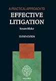 A practical approach to effective litigation