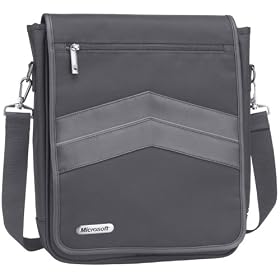 Microsoft Laptop Messenger Bag--Vertex (Black)
