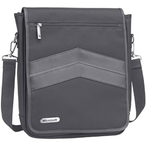 Microsoft Laptop Messenger Bag--Vertex (Black)