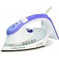 Morphy Richards Turbosteam 40631 Steam Iron Dual Zone Ceramic Soleplate, Mauve