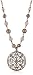 1928 Jewelry 1970's Rose Gold-Tone & Quartz Costume Necklace