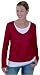 V-Neck Layered Nursing Top - Nursing Wear