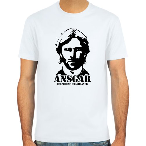 T-Shirt Ansgar Brinkmann ::: Farbauswahl: skyblue, sand, weiß oder deepred ::: Größen: S-XL ::: Fußball-Kult