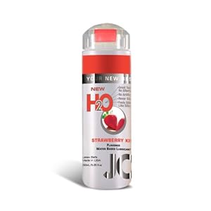 System Jo Strawberry Kiss Flavored Lubricant,  5.25 ounces Bottle