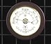 Nautical French Weathermasters Barometer and Thermometer on Cherry Wood - 9