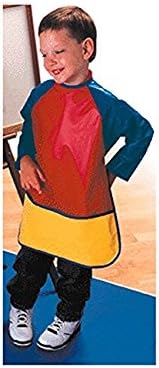 Kinder Smocks Long Sleeves Ages 3-6, Color Assortment, 2 Count