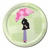 Mod Mom Baby Shower Dessert Plates 8ct