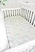 Premium Certified Organic Softest Cotton Muslin Fitted Crib Mattress Sheet Perfect for Boy or for Girl - Baby Elephant Perfect for Baby Shower