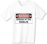 BEWARE OF THE GOALIE Youth T-Shirt (for Kids) in Various Colors