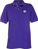 Kansas State Wildcats Purple Classic Pique Stainguard Polo Shirt