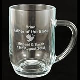 Review PSUK  / Hats Pint Glass. Can be personalised with up to 13 characters/letters