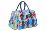 Lassig Vintage Metro Changing Bag (Oilcloth Multicolour)