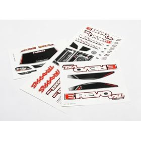 Decal Sheets: 1/16 E-Revo VXL