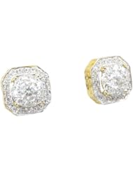 Women 14k Yellow Gold 0.82ctw diamond Stud earring 10 26230Y Size 2.71