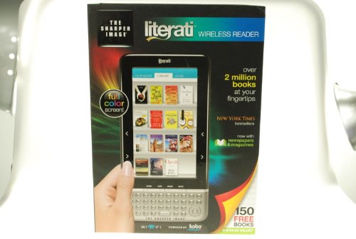 The Sharper Image Literati Wireless Reader The Sharper Image Literati Wireless Reader