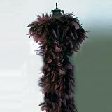 100g Chocolate Brown Feather Chandelle Boa for party