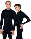 New Tilos Lycra Full Skin Suit for Scuba Diving Snorkeling Black - Size X-Small Unisex