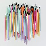 Lot of 150 Plastic Watercolor Artist Paint Brushes Assorted